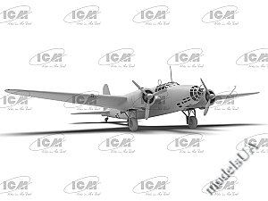 Ki-21-Ib Sally Japanese heavy bomber WWII 1/48 ICM 48195