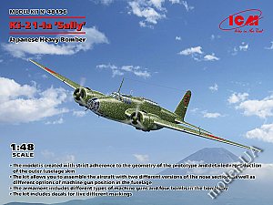 Ki-21-Ia ‘Sally’  Japanese Heavy Bomber WWII 1/48 ICM 48196