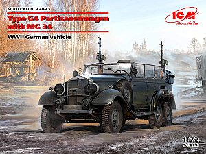Type G4 Partisanenwagen with MG 34 1/72 ICM 72473
