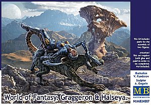 World of Fantasy. Graggeron & Halseya 1:24 Master Box 24007