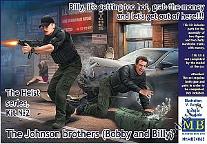 The Johnson brothers (Bobby and Billy) The Heist series, Kit №2 1:24 Master Box 24065