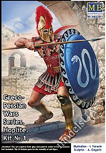 Greco-Persian Wars Series. Hoplite, kit #1 1/32 Master Box 32011