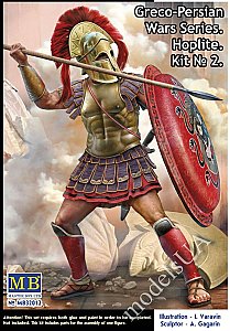 Greco-Persian Wars Series. Hoplite, kit #2 1/32 Master Box 32012