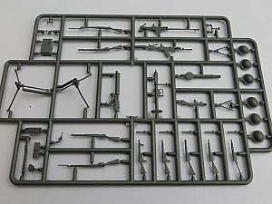 British infantry shooting weapons in the period of WWII 1/35 Master Box 35109