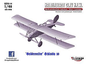 Halberstadt CL.IV H.F.W. (Early production batches / Short fuselage) 1:48 Mirage 481402