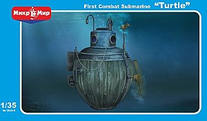 the Turtle, David Bushnell's submarine 1:35 MikroMir 35-015