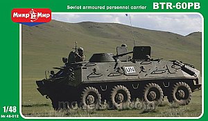 BTR-60PB soviet APC 1:48 Mikromir 48-012