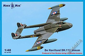 De Havilland DH.112 Venom 1/48 Mikromir 48-020