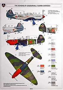 Yakovlev Yak-1B WWII fighter 1/48 ModelSvit 4801