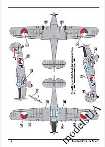 Percival Proctor Mk.III DORA Wings 1:48 48006
