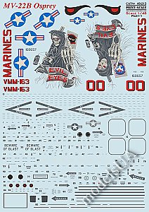 MV-22B Osprey Part 1 1:48 Print Scale 48213