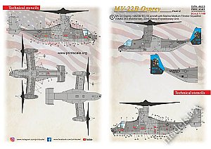 MV-22B Osprey Part 2 1:48 Print Scale 48215