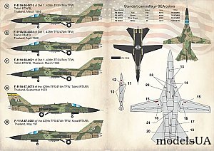 General Dynamics F-111A Aardvark 1:72 Print Scale 72268