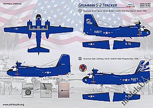 Grumman S-2 Tracker. Part 2 1/72 Print Scale 72389