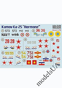Kamov Ka-25 Hormone 1:72 Print Scale 72394
