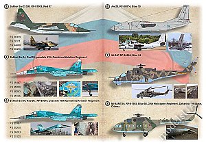 Russian Air Forces Losses in the 2022 Ukraine Invasion 1:72 PrintScale 72457