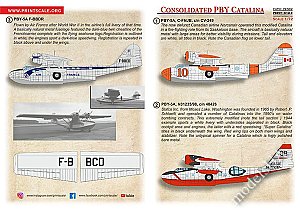 Civil Consolidated PBY Catalina 1/72 Print Scale 72502