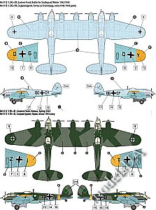 Heinkel He111Z-1 Zwilling WWII 1:144 Roden 346