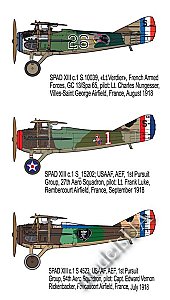 SPAD XIIIc1 WWI French fighter 1/32 Roden 636