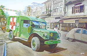 Dodge M43  ¾ ton 4x4 Ambulance truck 1:35 Roden 811