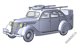 Ford V8-G81A Funkwagen WWII 1:35 Roden 818