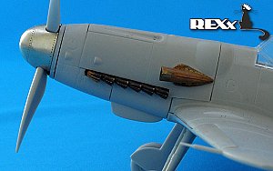 Messerschmitt Bf-109 G\K exhaust nozzles 1/48 Rexx 48008
