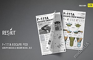 F-111A Escape Pod (Crew Module) resin model kit (1/32) 1/32 ResKit RSK32-0001