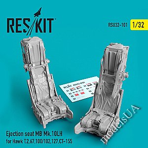 Ejection seat MB Mk.10LH for Hawk T.2,67,100/102,127,CT-155 (3D printing) 1/32 ResKit RSU32-0101