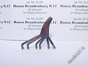 Hansa Brandenburg W.12 (tall exhausts) 1/32 Rexx RX32064
