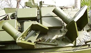 T-64AV/BV early smoke grenade mounts upgrade set 1/35 SP Design SPD 453