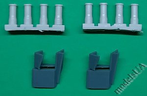 T-64BV late "Tucha" smoke grenade guns with mountings upgrade set 1/35 SP Design SPD 454