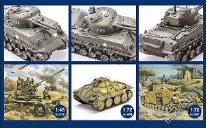 Sherman M4A3 HVSS flame thrower tank 1:72 UM380