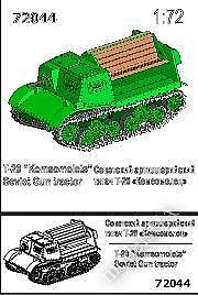 T-20 Komsomolets Soviet Gun Tractor 1:72 Zebrano 72044