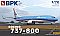 Boeing 737-800 KLM 1/72 Big Plane Kits 7219