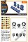 AMX Ghibli wheel set for Italeri kits 1/72 Clearpropmodels CPA72093