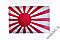 Japan Naval Flag  - Base -  Acrylic 3 mm (410 x 270 mm) 1/48 KELIK KS48040